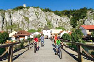 Radweg am Altmühltal